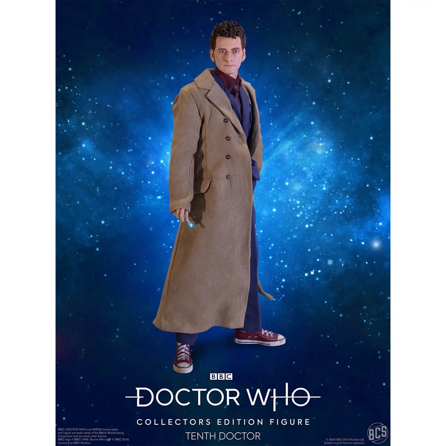 Exclusive 1:6 Scale Doctor Who 10th Doctor Collector's Edition Action Figure by Big Chief Studios