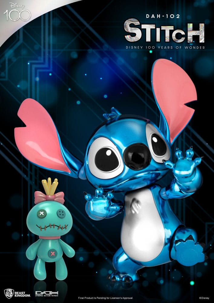 Disney 100th Anniversary Limited Edition Stitch Dynamic Action Figure