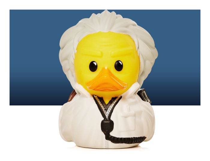Miniature Back to the Future Tubbz - Cosplaying Duck Doc Brown Collectible
