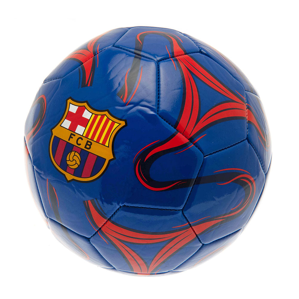 FC Barcelona Skill Football with Cosmos Colour Print Design
