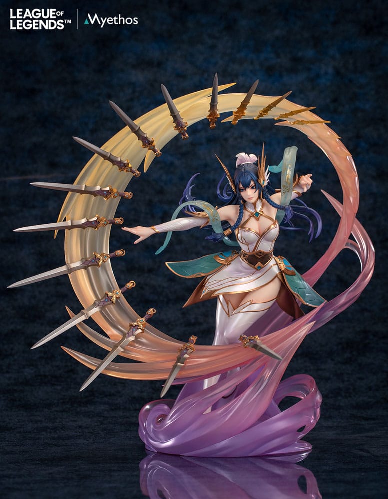 High - Quality 1/7 Scale Collectible Figure of Divine Sword Irelia from the Globally Renowned Game League of Legends