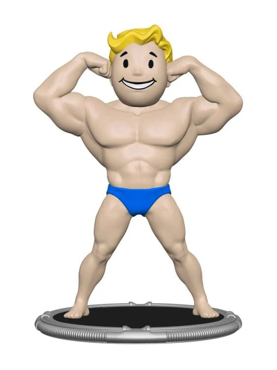 Fallout Video Game Inspired Raider and Strong Vault Boy Miniature Figure Collectible Set