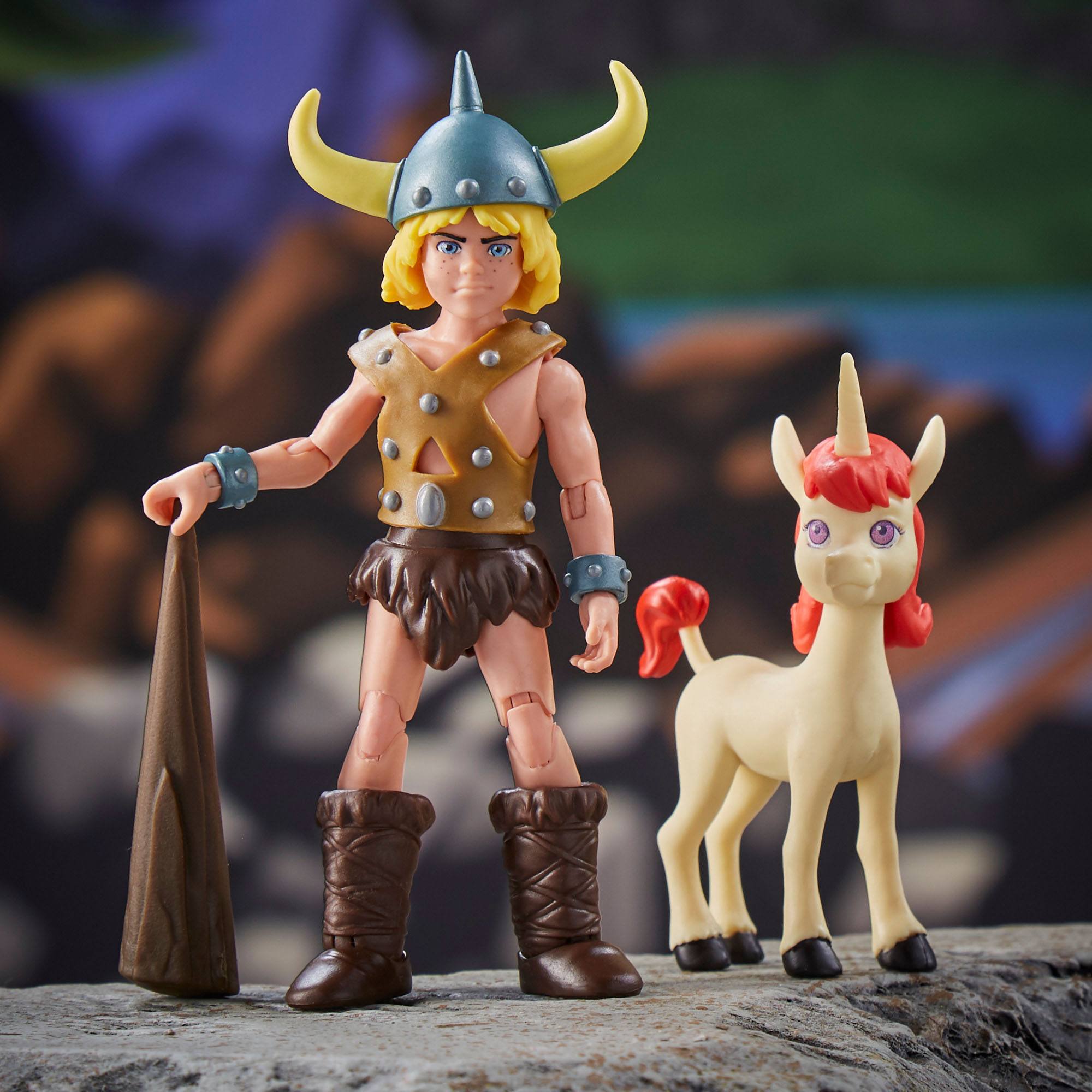 Dungeons & Dragons Cartoon Classics Collectible Bobby & Uni Action Figures Set