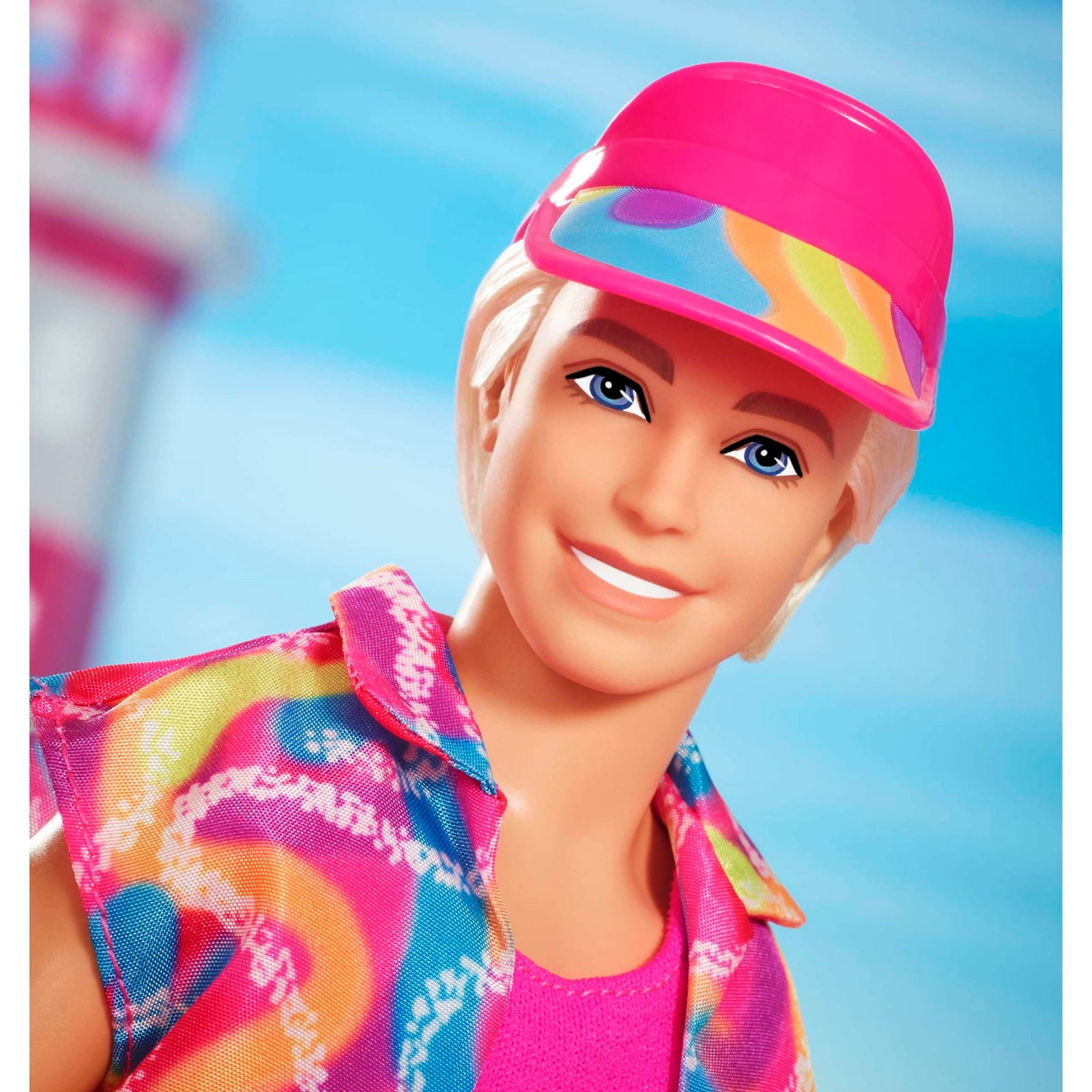 Barbie The Movie Collectible Neon Roller Skating Ken Doll Toy