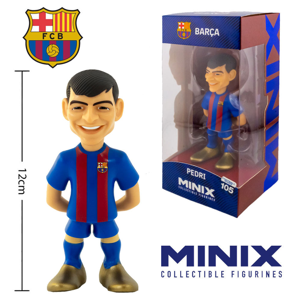 FC Barcelona Pedri MINIX Collectible Figure - Ideal for Fans