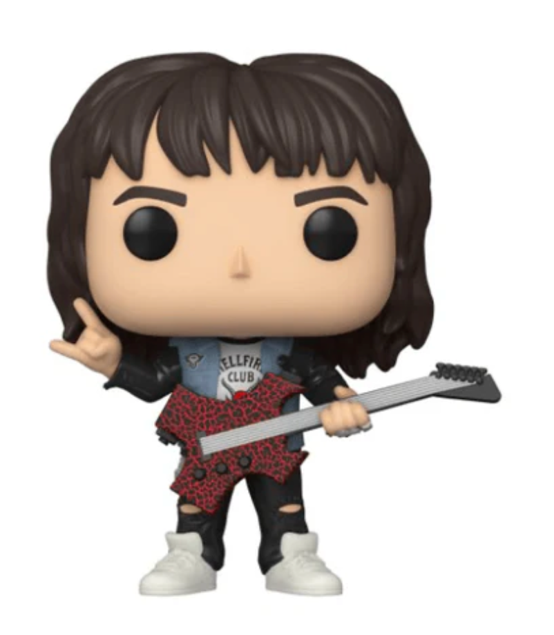 Stranger Things Special Edition Eddie with Electric Guitar Funko POP! Collectible Vinyl Figure