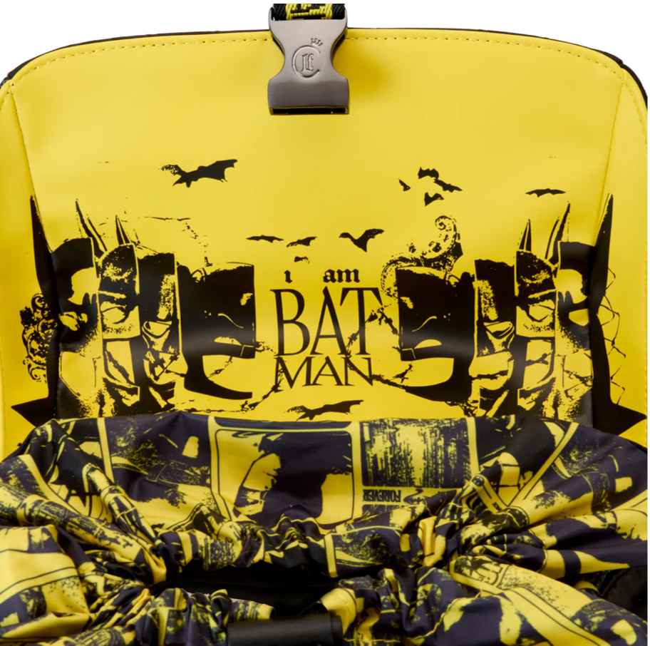 Batman 85th Anniversary Full-Size Collectible TRAVELR Loungefly Backpack for Commuters and Collectors
