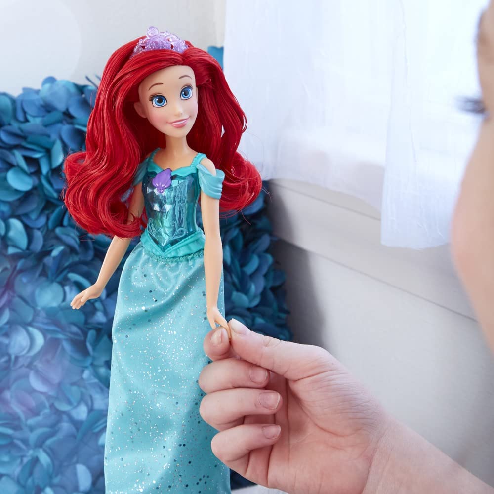 Sparkling Disney Princess Ariel Doll with Royal Shimmer Accessories
