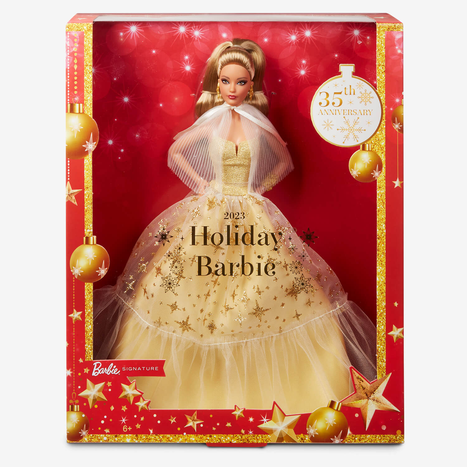2023 Holiday Barbie Signature Doll for 35th Anniversary
