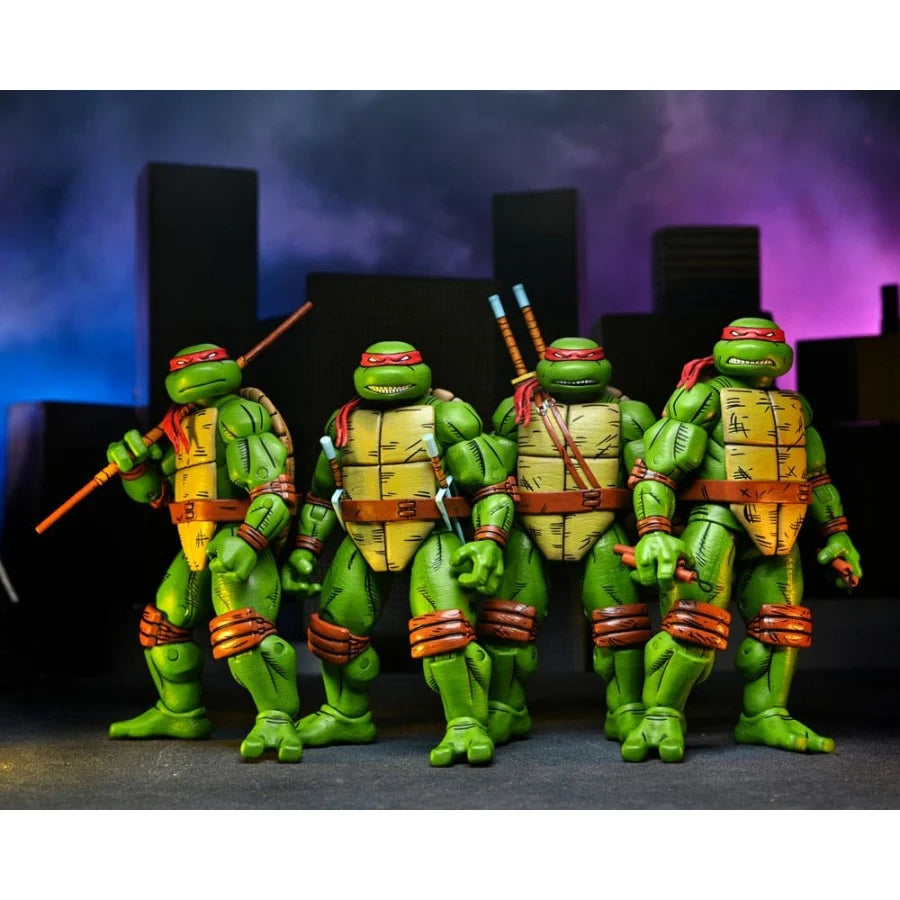 NECA Ultimate 7-Inch Teenage Mutant Ninja Turtles Action Figure 4-Pack Set from Mirage Comics