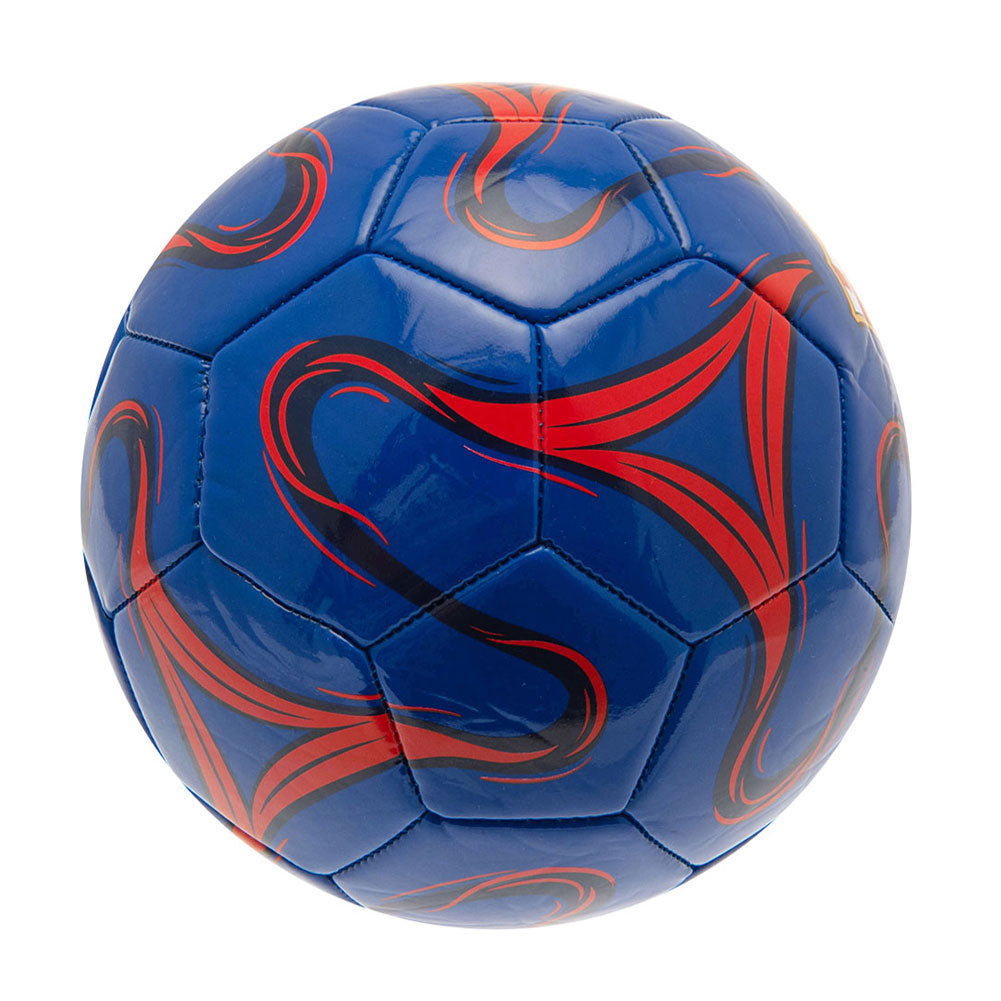 FC Barcelona Skill Football with Cosmos Colour Print Design