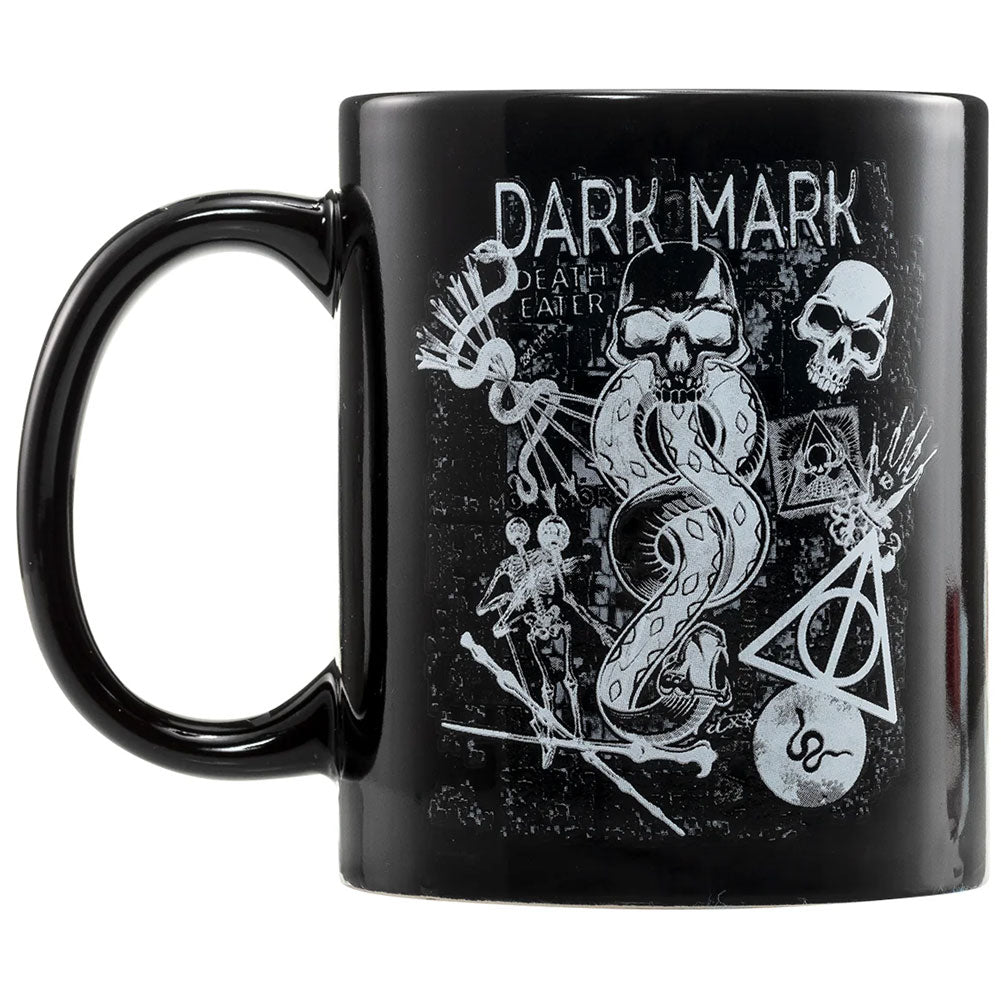 Harry Potter Dark Arts-Inspired Black Mug and Sock Gift Set