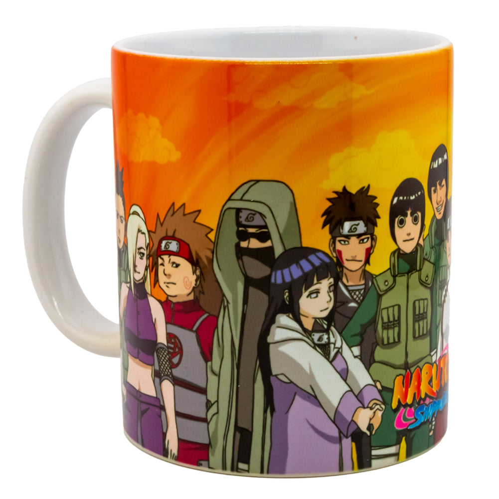 Naruto Shippuden Konoha Ninjas Design Ceramic Coffee Mug