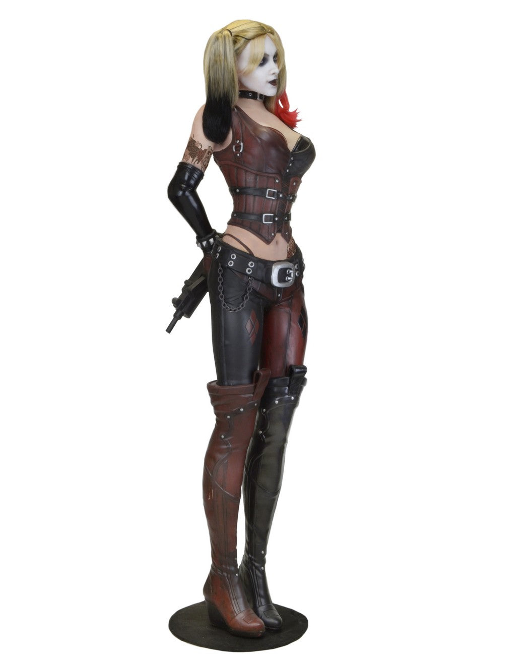 NECA Full - Size Foam Replica Collectible of Harley Quinn from Batman Arkham City