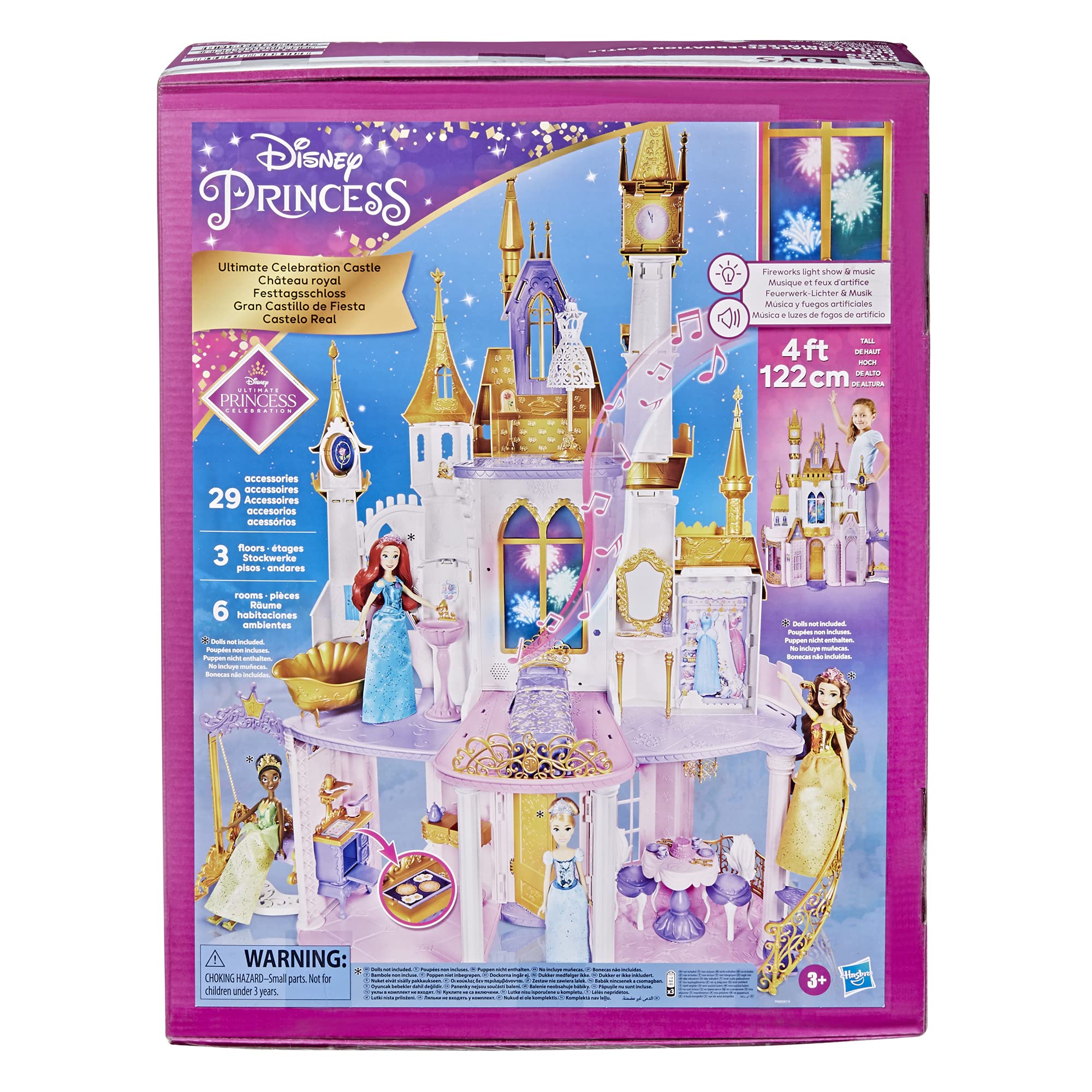 Disney Princess Dollhouse - The Ultimate Celebration Castle for Little Disney Fans