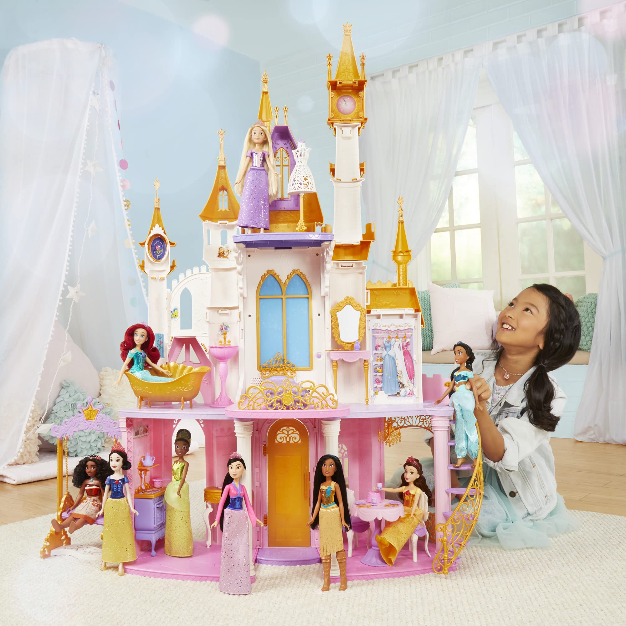 Disney Princess Dollhouse - The Ultimate Celebration Castle for Little Disney Fans