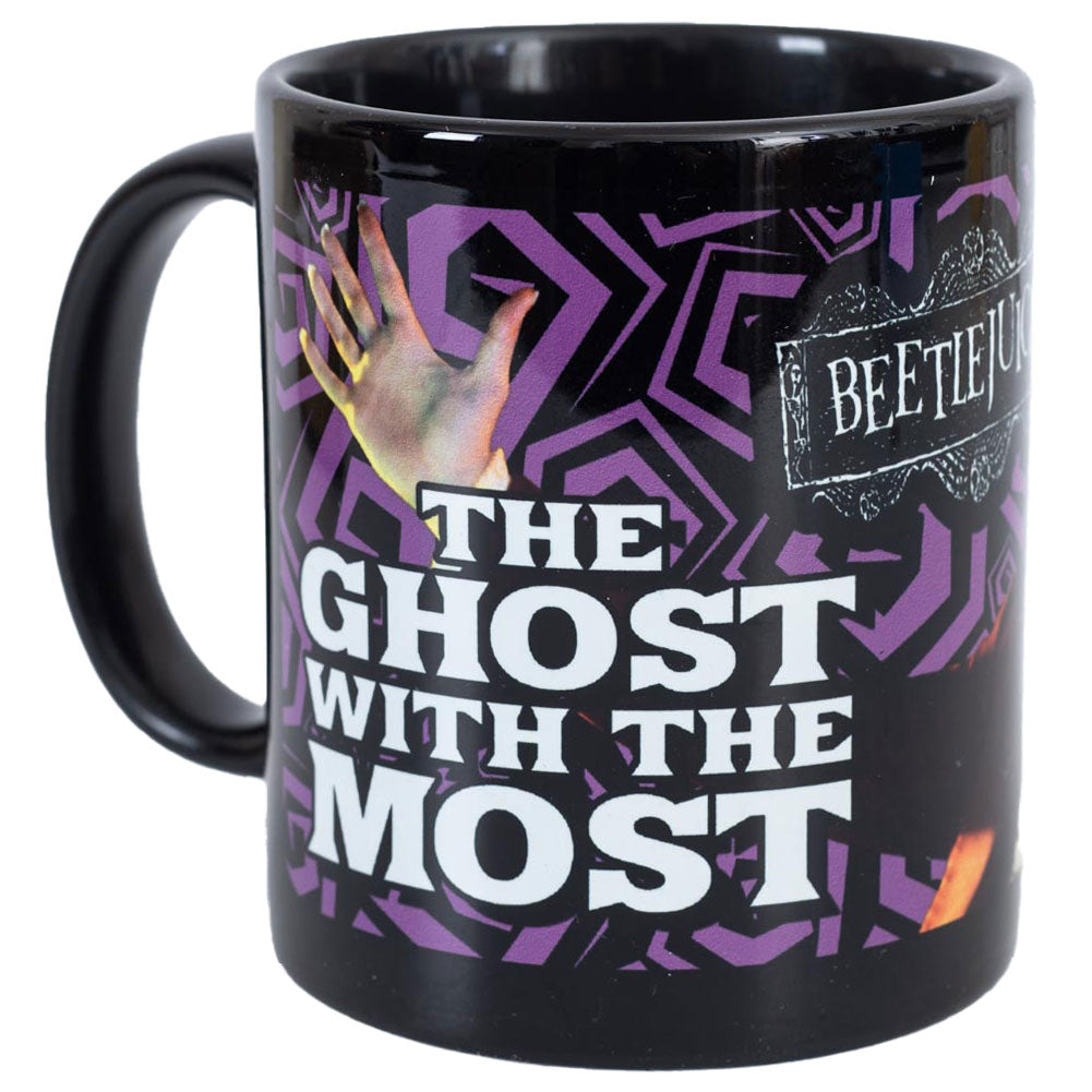 Beetlejuice Themed Ceramic Coffee Mug for Daily Use
