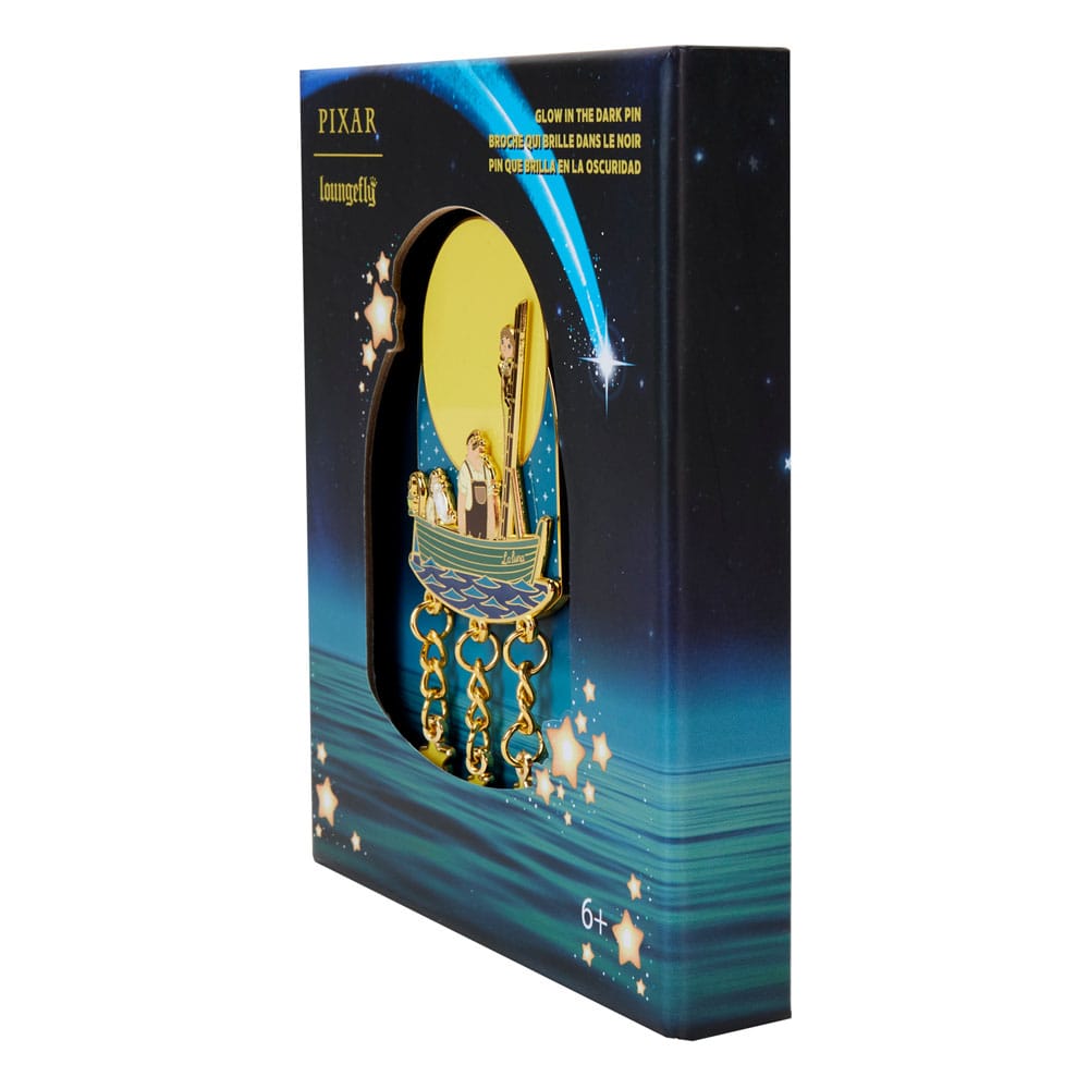 Limited Edition Disney by Loungefly La Luna Glow - in - the - Dark Metal Enamel Collectible Pins