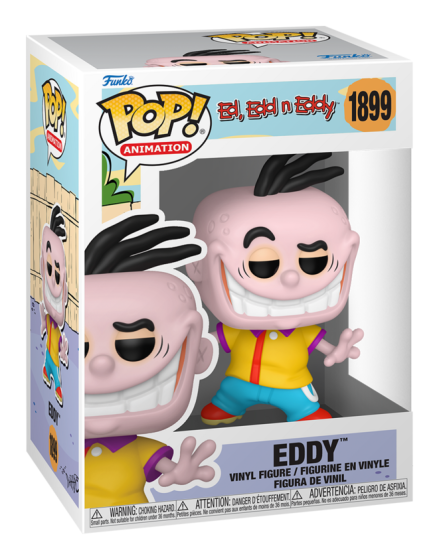 Eddy from Ed, Edd, and Eddy - A Fun and Collectible POP! Vinyl Figure Toy