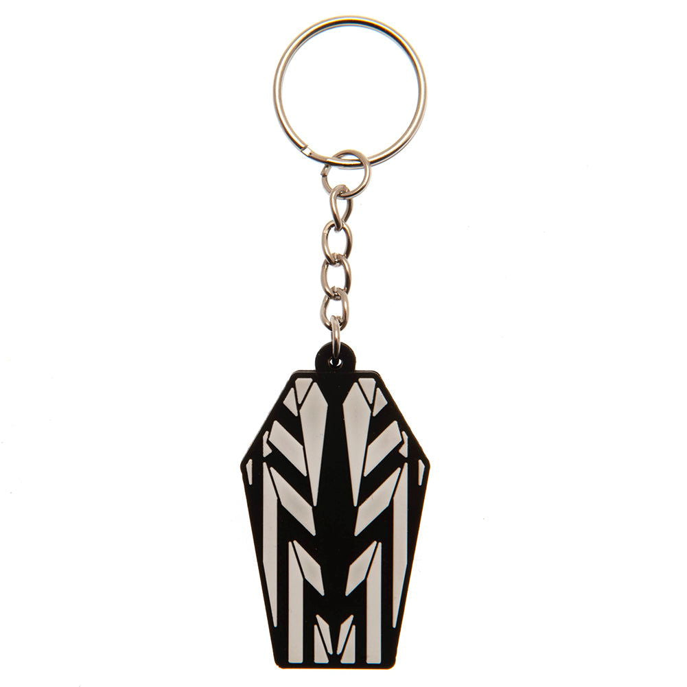 Beetlejuice Themed Enamel Coffee Mug and Collectible EVA Keyring Gift Set