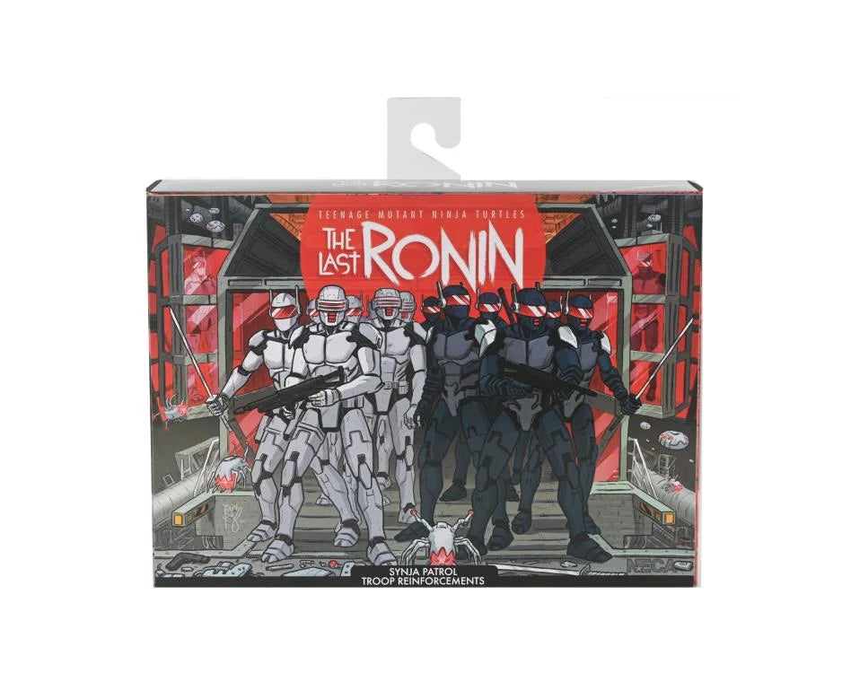 NECA 7-Inch Two-Pack: Teenage Mutant Ninja Turtles The Last Ronin Synja Robots Action Figures