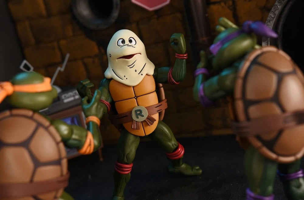 NECA 7 - inch Ultimate Action Figure of Cartoon Raphael from Teenage Mutant Ninja Turtles (VHS)