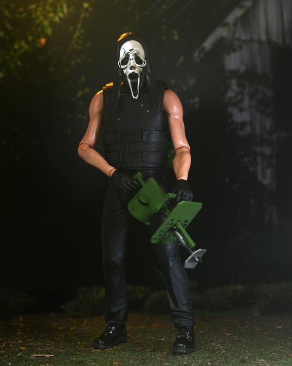 NECA Ghost Face Inferno 7-Inch Ultimate Collectible Action Figure for Horror Enthusiasts