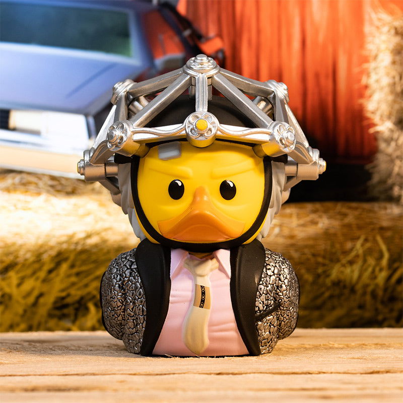 1950s Back To The Future Doc Brown Cosplaying Tubbz Duck Collectible