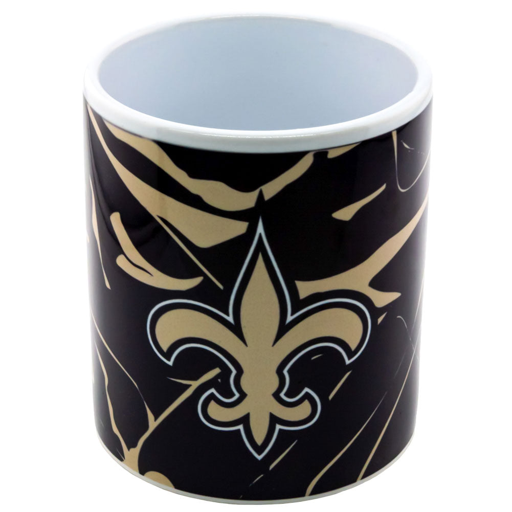 New Orleans Saints Camo Design Ceramic Coffee Mug for Daily Use