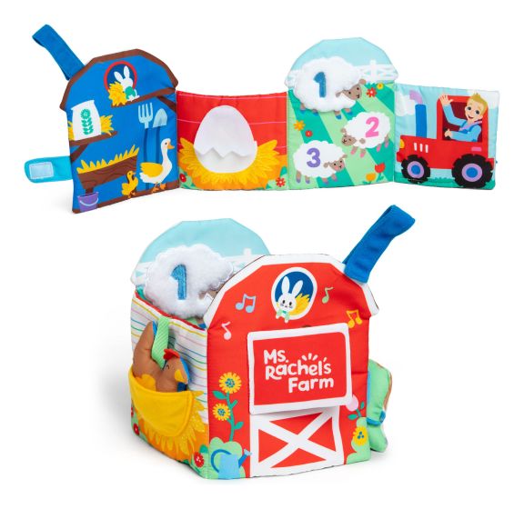 Ms Rachel's Sensory Development Farm-Themed Learning Toy for Babies