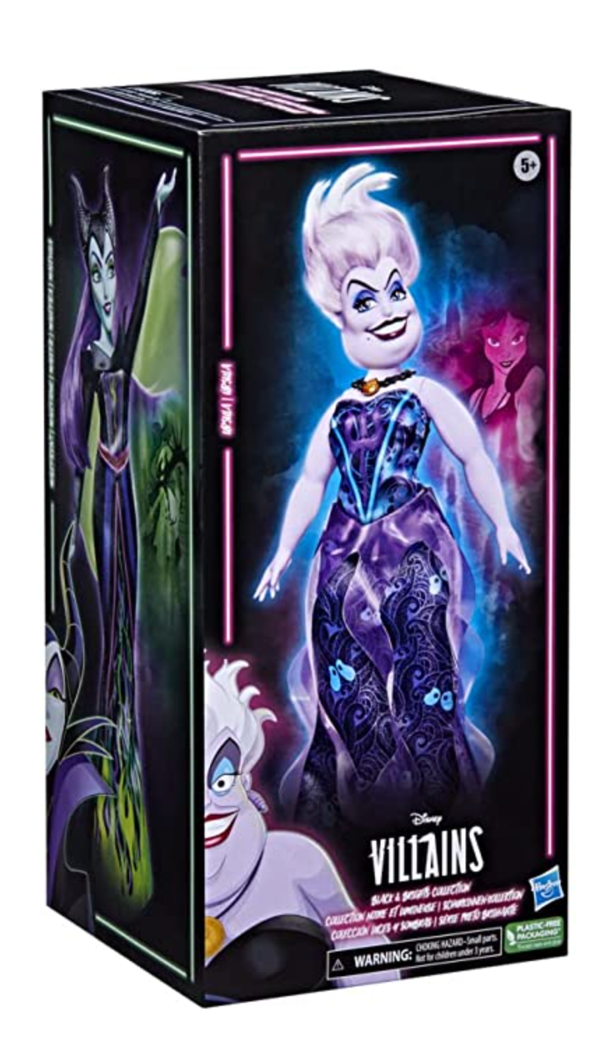 Exclusive Disney Villains Fashion Doll Collectors Set - Black and Brights 4 Pack