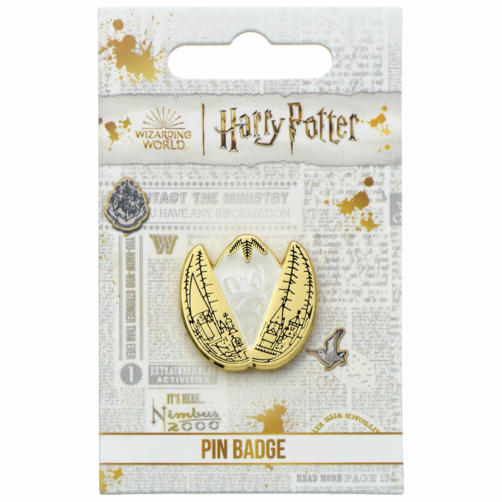 Exquisite Golden Harry Potter Golden Egg Enamel Pin Badge