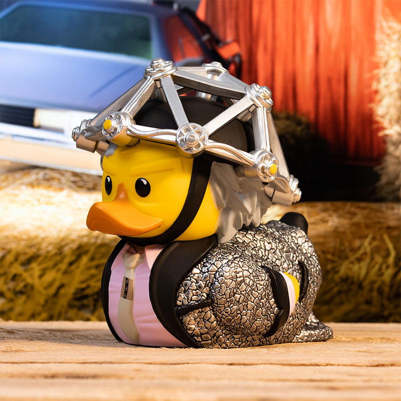 1950s Back To The Future Doc Brown Cosplaying Tubbz Duck Collectible