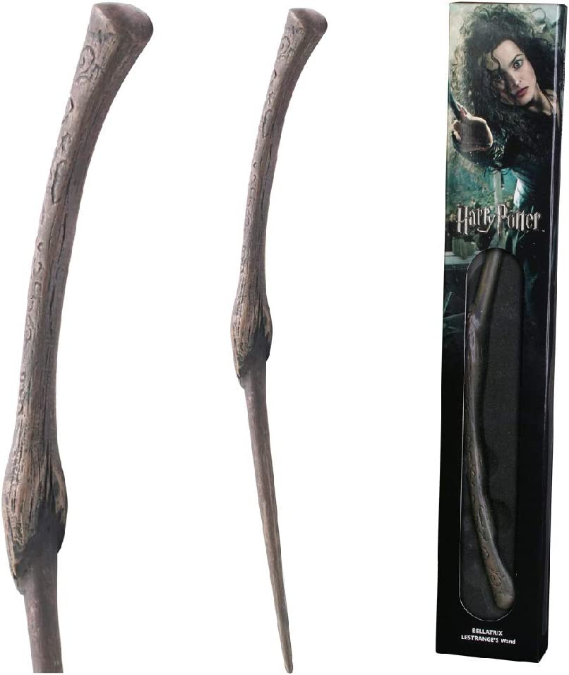 Collectible Harry Potter Bellatrix Lestrange's Magic Wand in a Standard Window Box