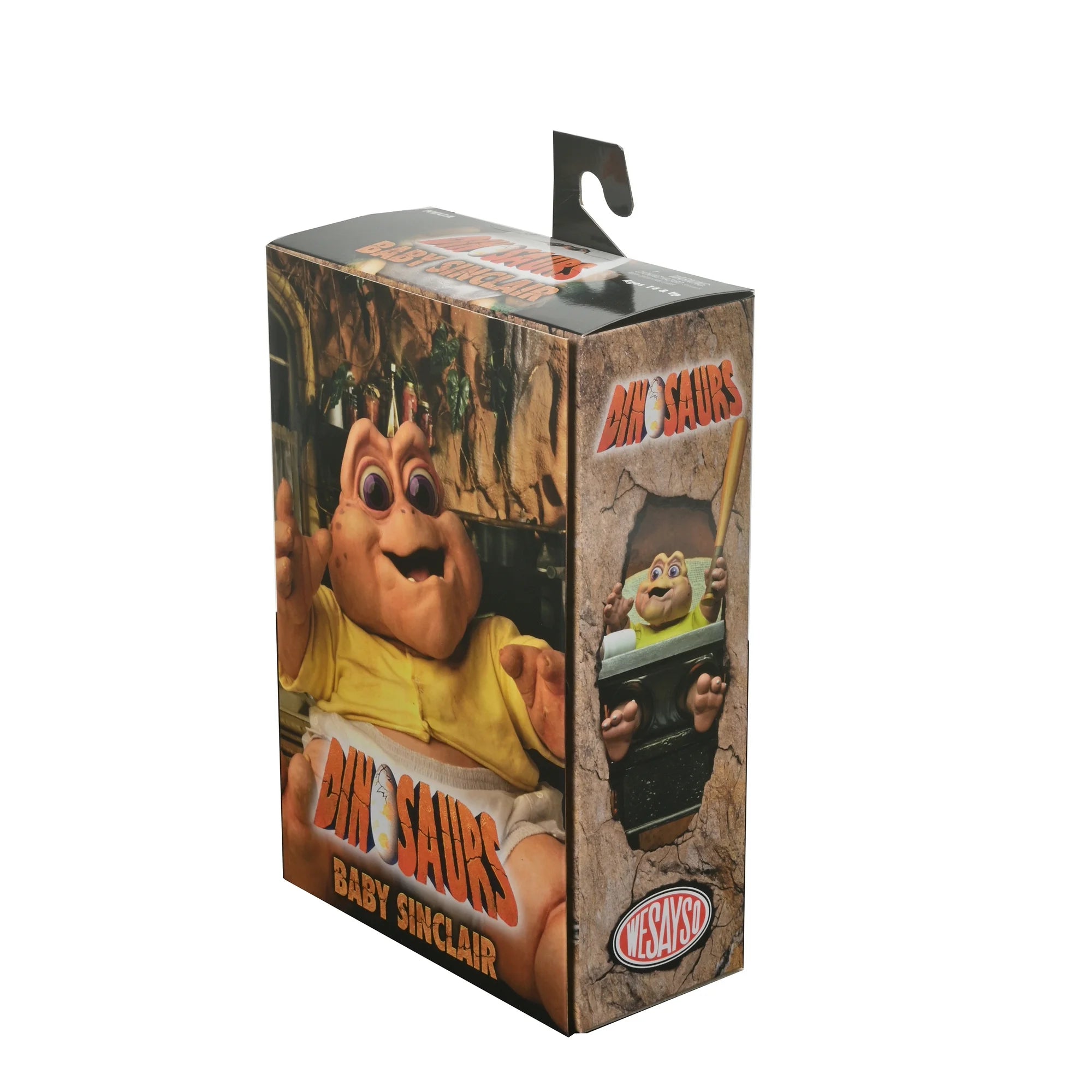 NECA Ultimate 7-Inch Scale Action Figure of Baby Sinclair from the Dinosaurs TV Series