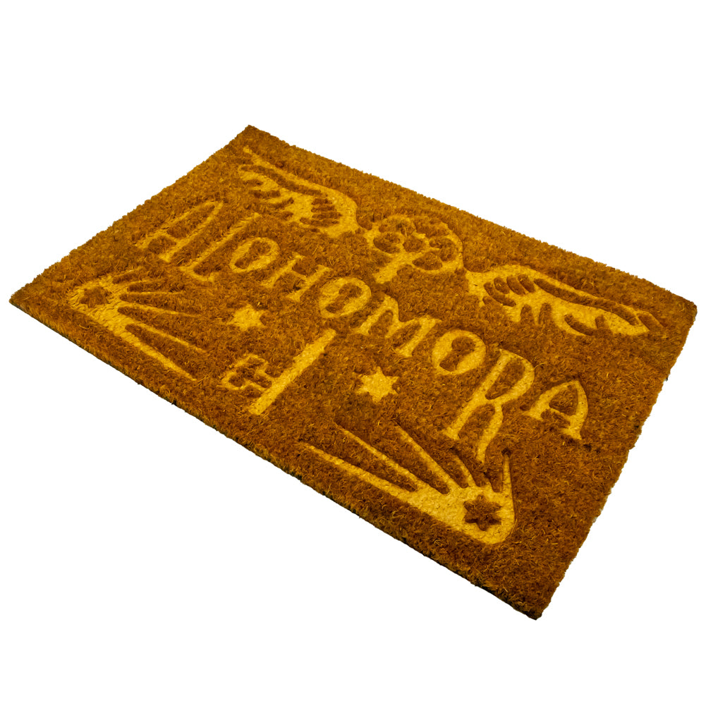 Embossed Harry Potter 'Alohomora' Coir Doormat for Indoors and Outdoors