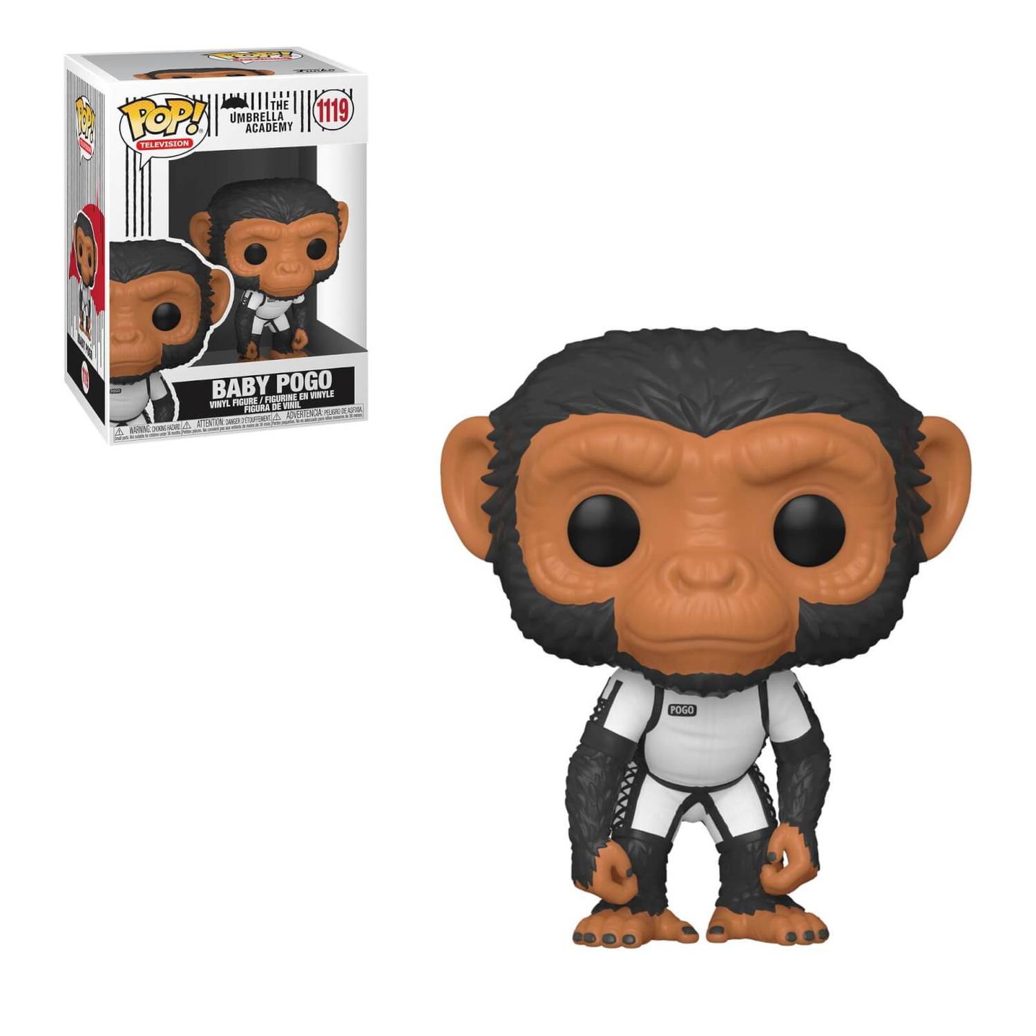 2021 Funko Fair Exclusive! Baby Pogo Vinyl Figure from The Umbrella Academy
