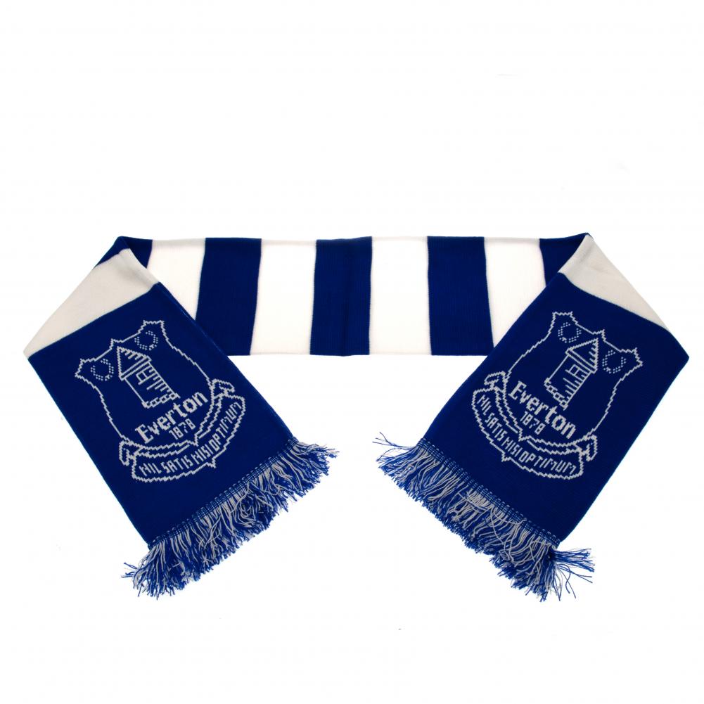 Everton Football Club Stylish Stripe Scarf for Fans