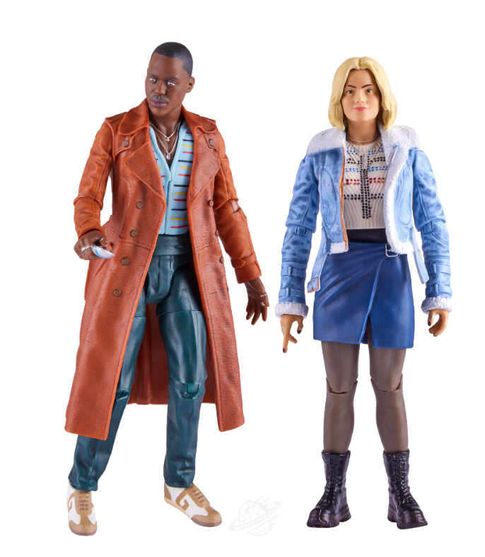 Doctor Who Collectible 5.5-Inch Action Figures Bundle: The 15th Doctor and Ruby Sunday