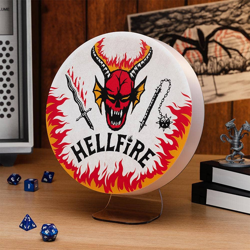Netflix Licensed Stranger Things Hellfire Club Logo Decorative Lighting Fixture