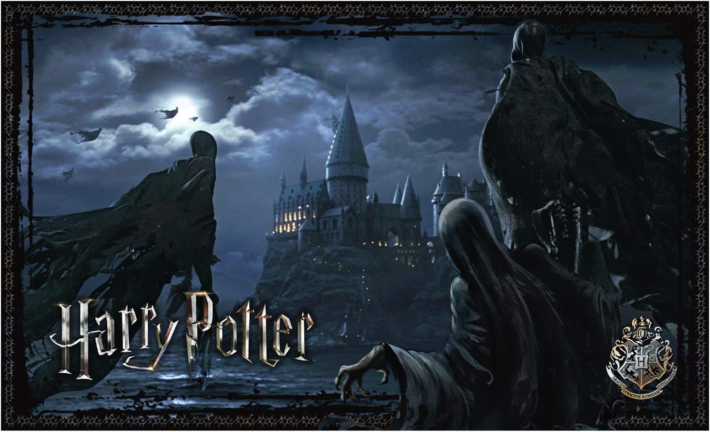 1000-Piece Dementors Encircling Hogwarts Jigsaw Puzzle