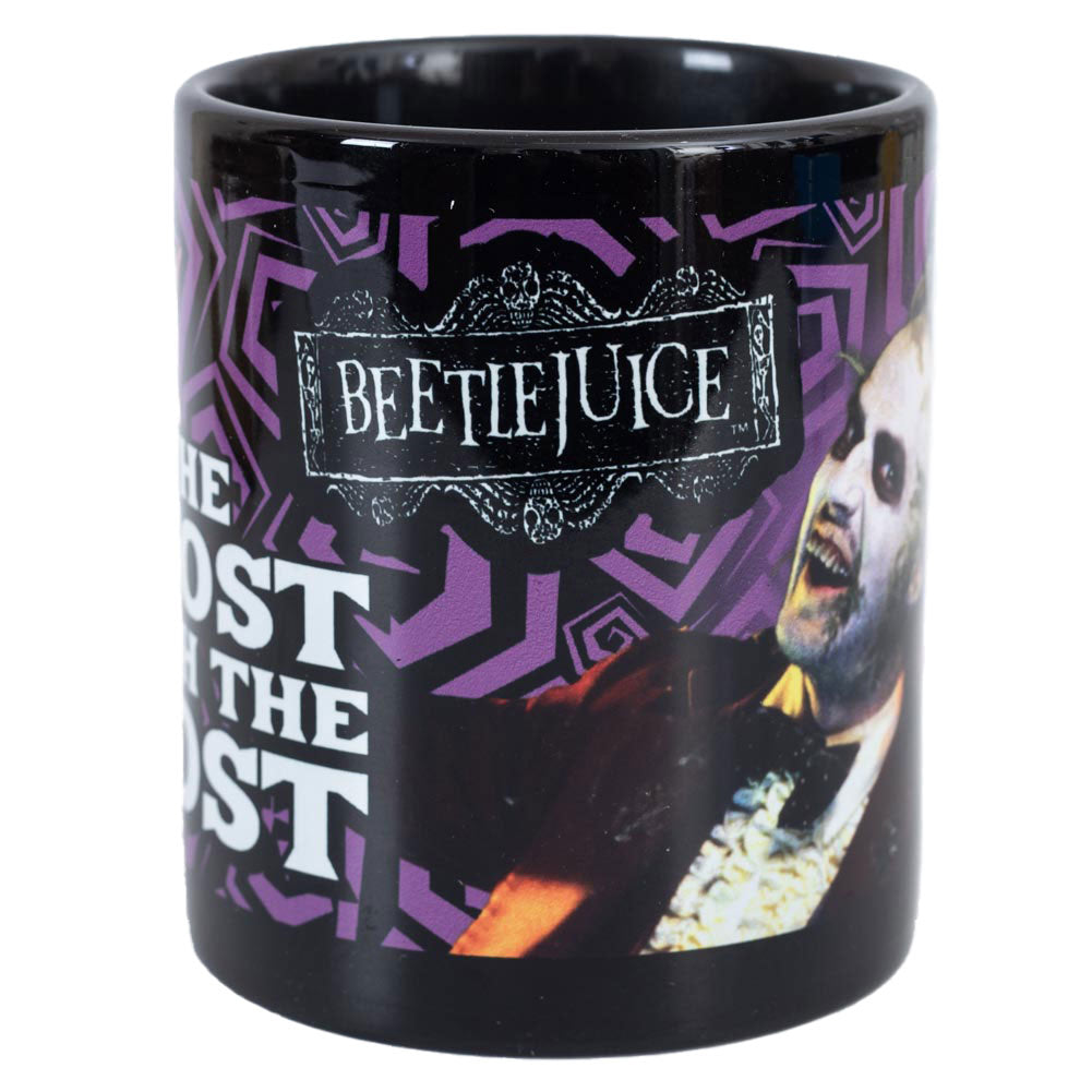 Beetlejuice Themed Ceramic Coffee Mug for Daily Use