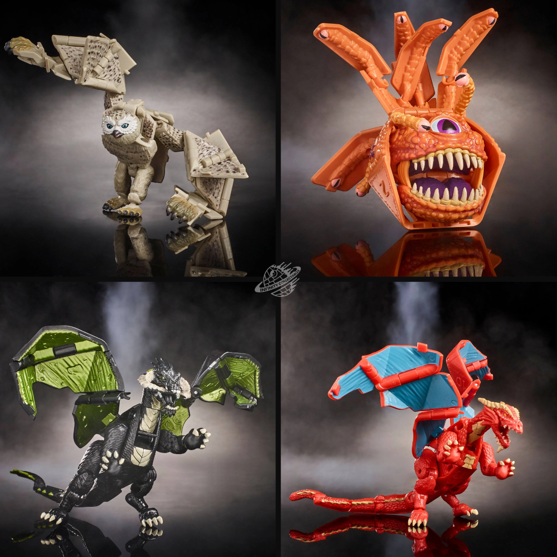 Dungeons & Dragons Honor Among Thieves D&D Dicelings Set of 4 Action Figures Bundle