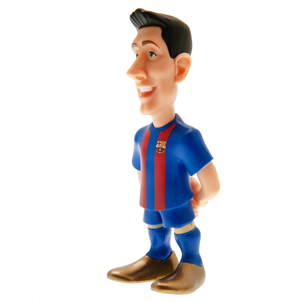 FC Barcelona Collectible MINIX Figurine of Football Star Robert Lewandowski