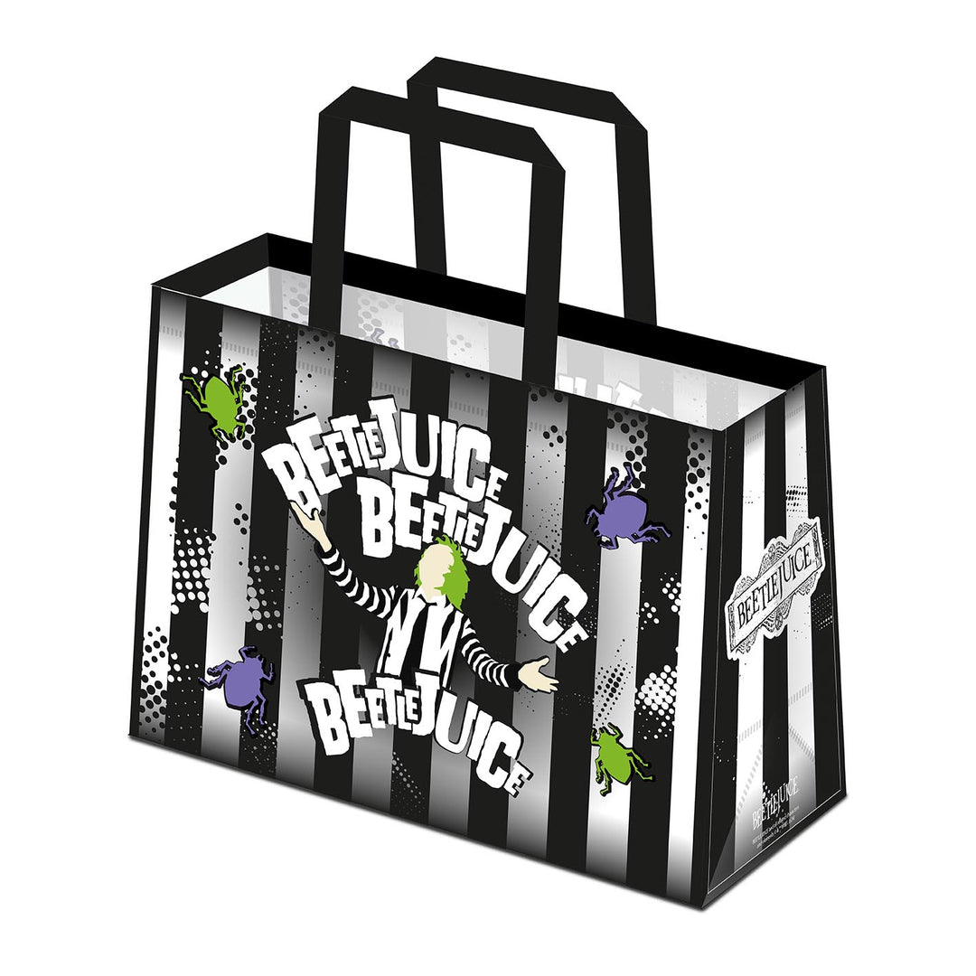 Beetlejuice Themed Reusable Shopping Tote Bag