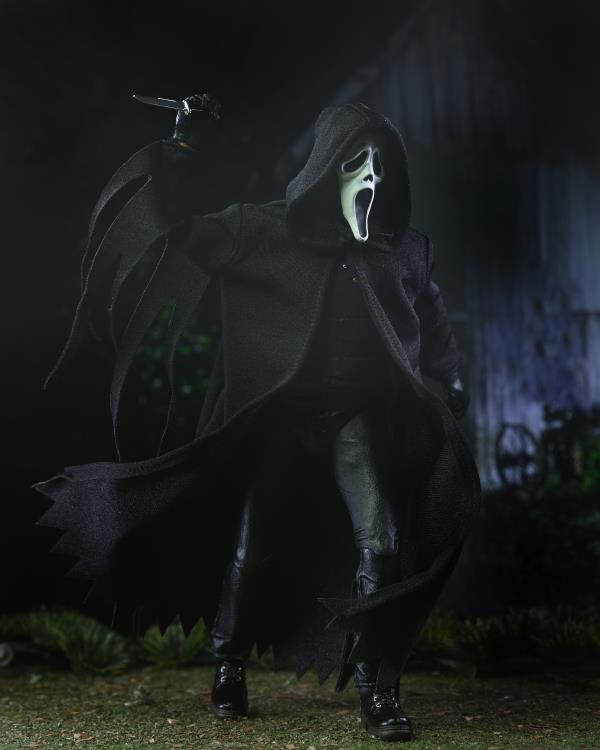 NECA Ghost Face Inferno 7-Inch Ultimate Collectible Action Figure for Horror Enthusiasts