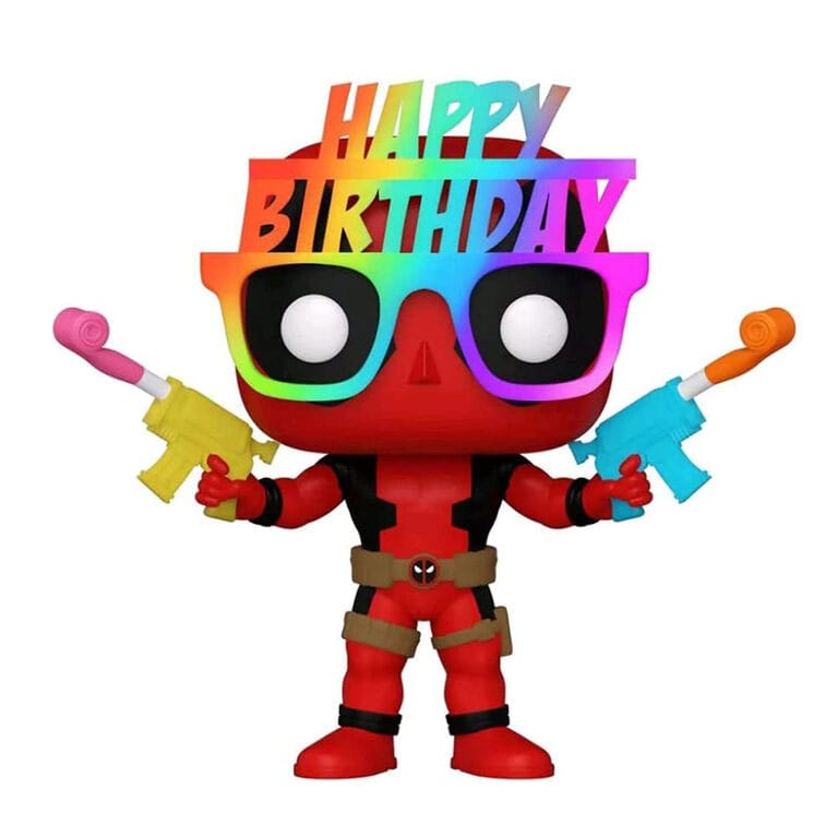 30th Anniversary Deadpool Birthday Glasses Funko POP! Vinyl Collectible Figure