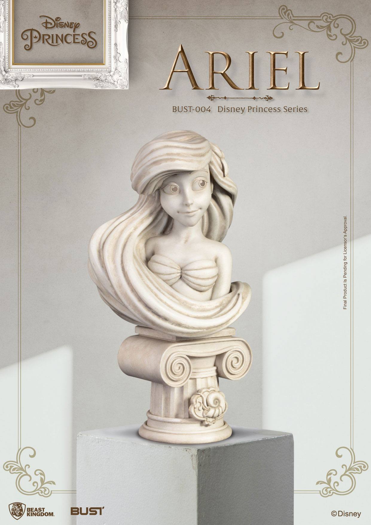 Beast Kingdom Disney Princess Ariel High - Quality Bust Statue