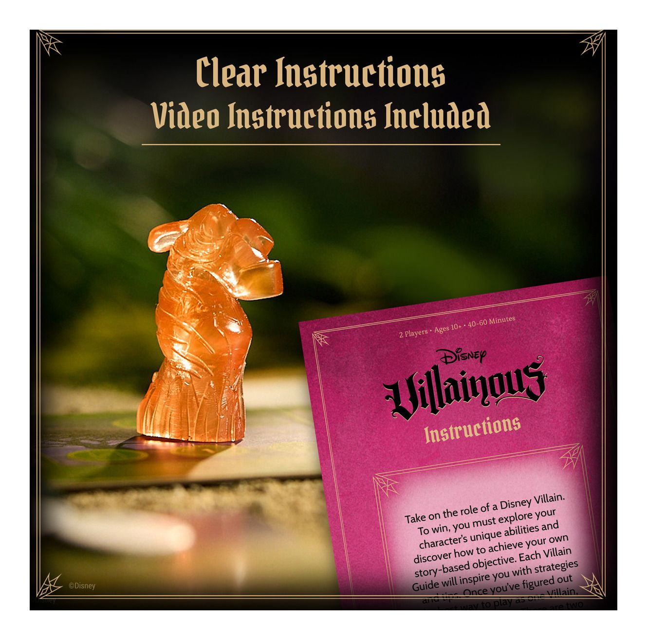 Disney Villainous Sugar and Spite Stand - Alone Expansion Card Game