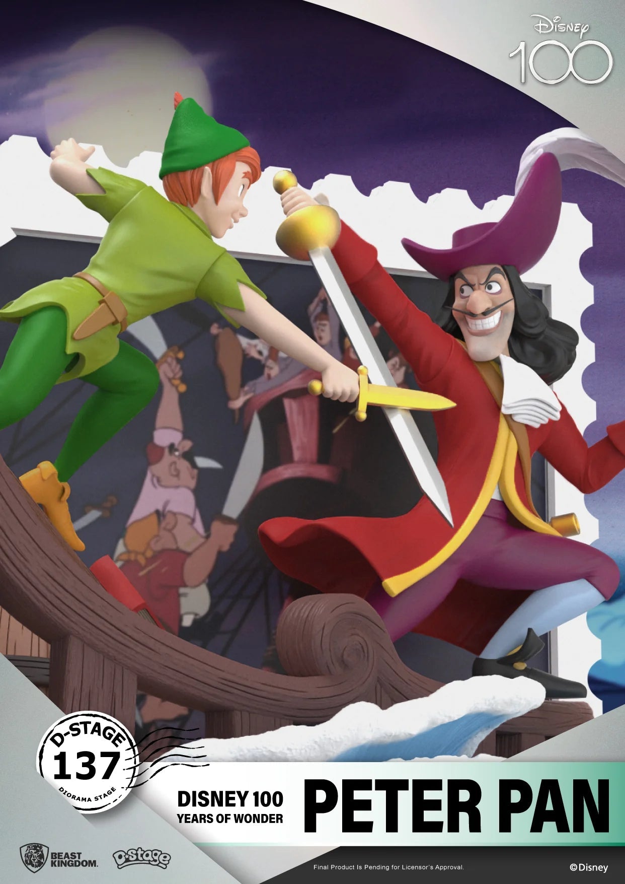 Beast Kingdom Disney 100th Anniversary Peter Pan Collectible Statue